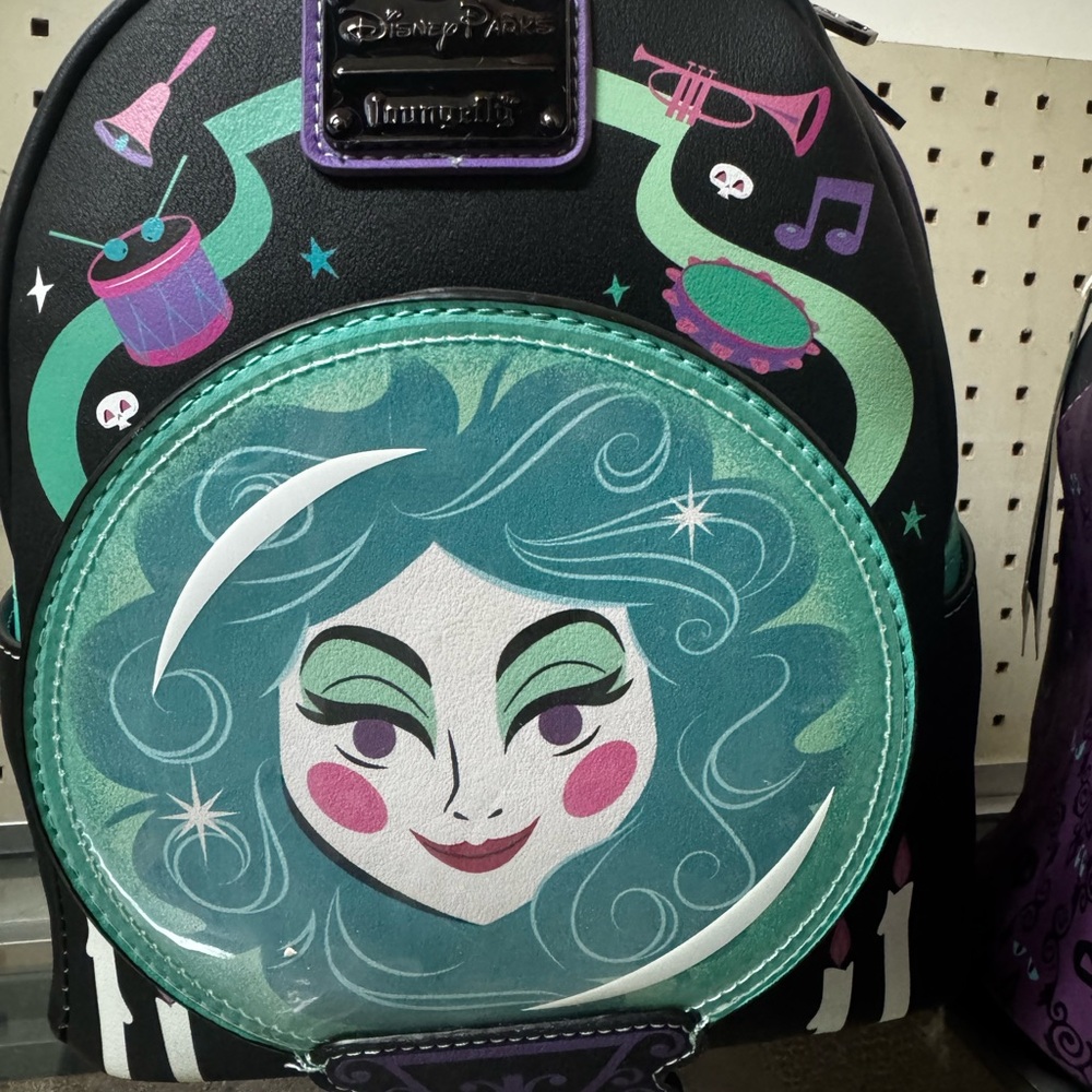 Disney Parks Loungefly The Haunted Mansion Madame Leota Mini Backpack